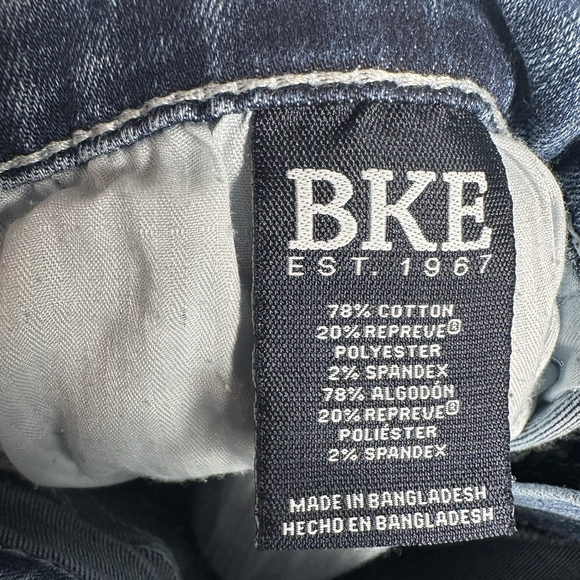 BKE Jake Straight Blue Denim Jeans Medium Wash Mens Size 31 X 32 - Picture 6 of 9